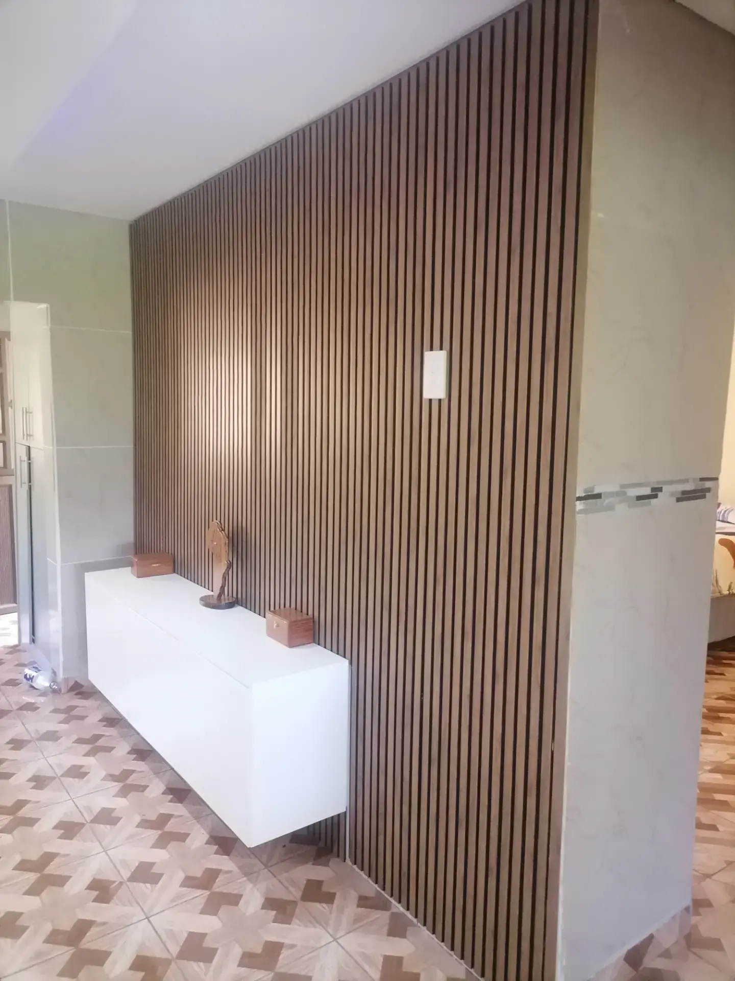 Slatted Feature Wall